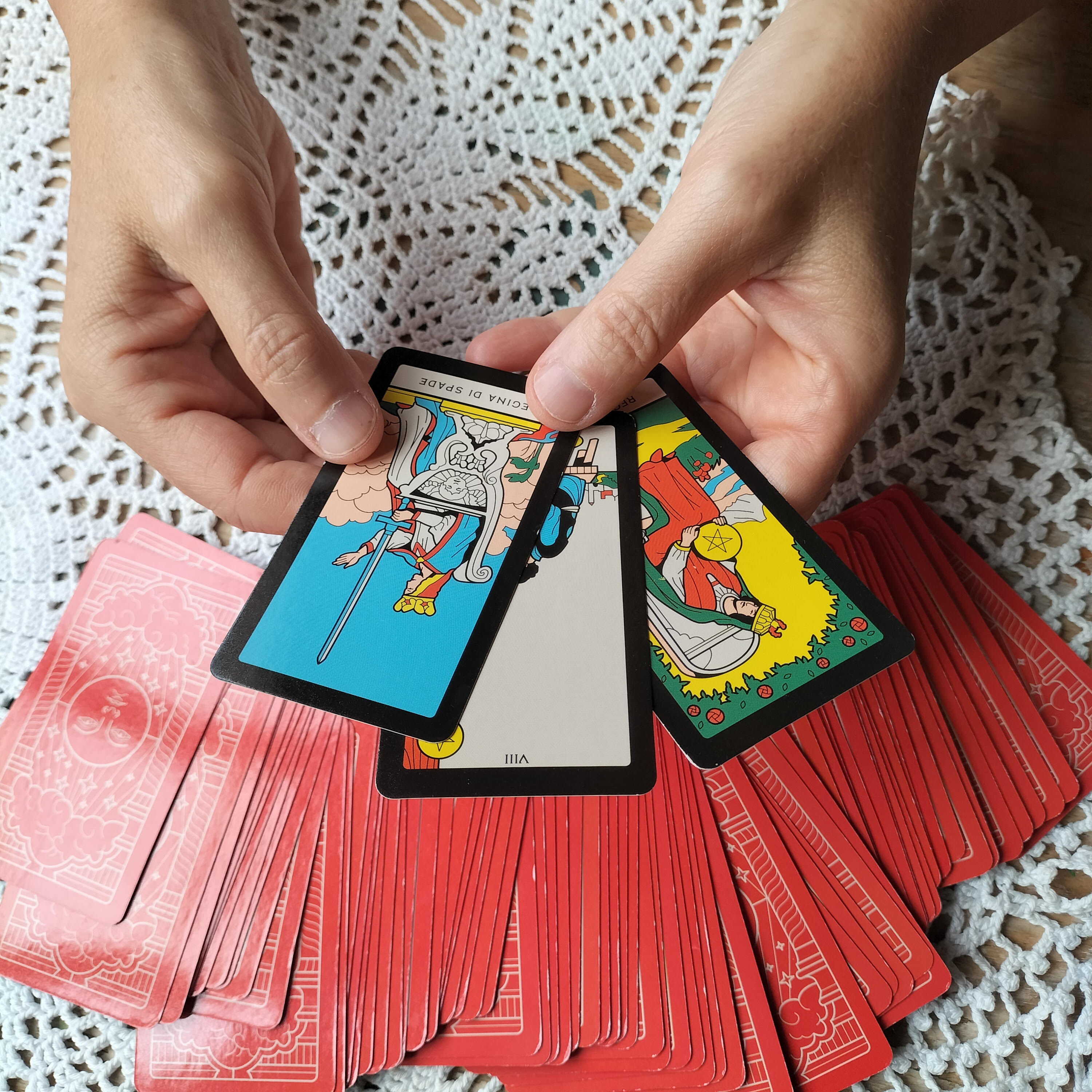 disegno di tarocchi del giorno